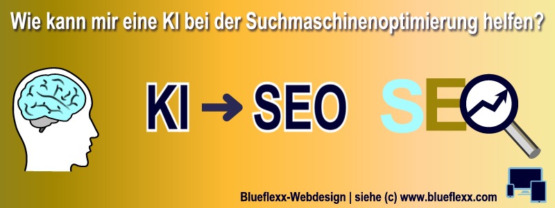 Selbst erstellte Grafik zum Artikel über SEO und KI