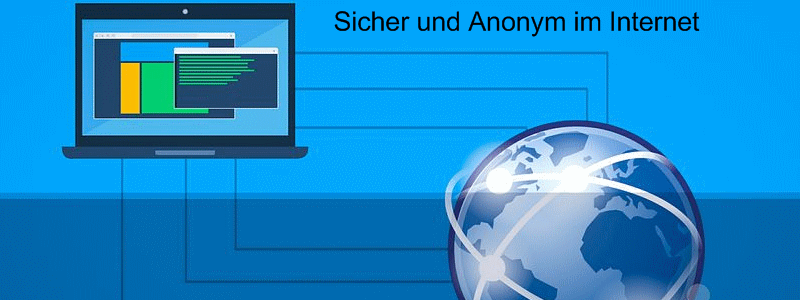 Selbst erstellte Grafik zum Artikel über Sicherheit und Anonymität im Internet