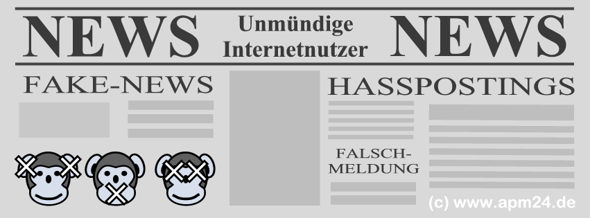 Thumb zum Blog Fake-News, Hasspostings und die unmündigen Internetnutzer
