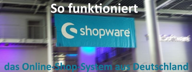 Selbst erstellte Grafik zum Artikel Shopware Webshop