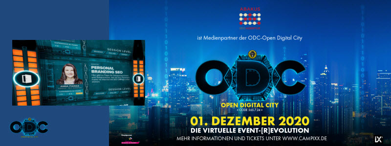 Personal Branding SEO Experten-Vortrag in der ODC (Open digital City) mit Anna Pianka