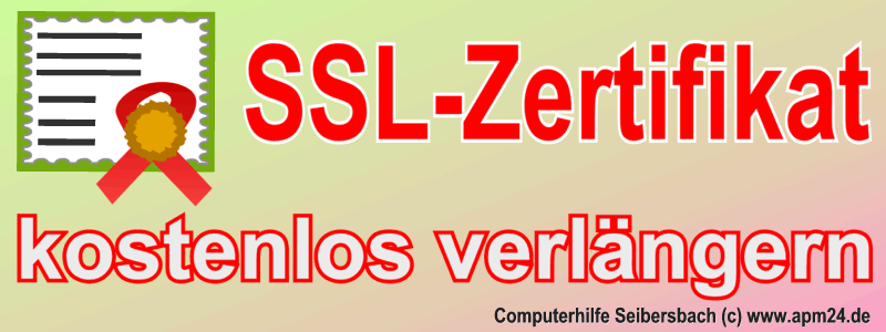 Selbst erstellte Grafik zum Artikel über kostenlose Let's Encrypt Zertikate