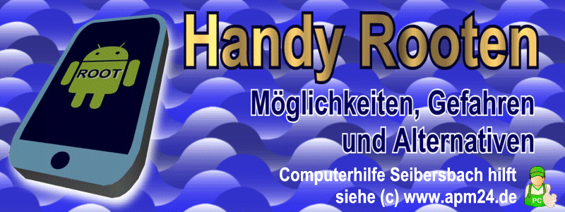 Selbst erstellte Grafik zum Artikel über das Rooten von Handys