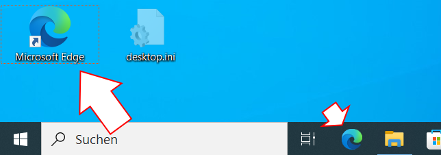 Edge öffnen